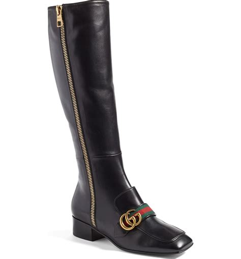 gucci winter boots|thigh high gucci boots.